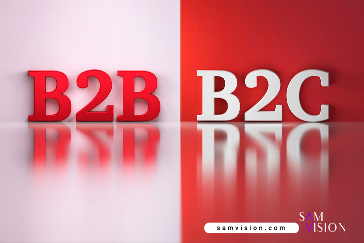 بازاریابی b2b و b2c