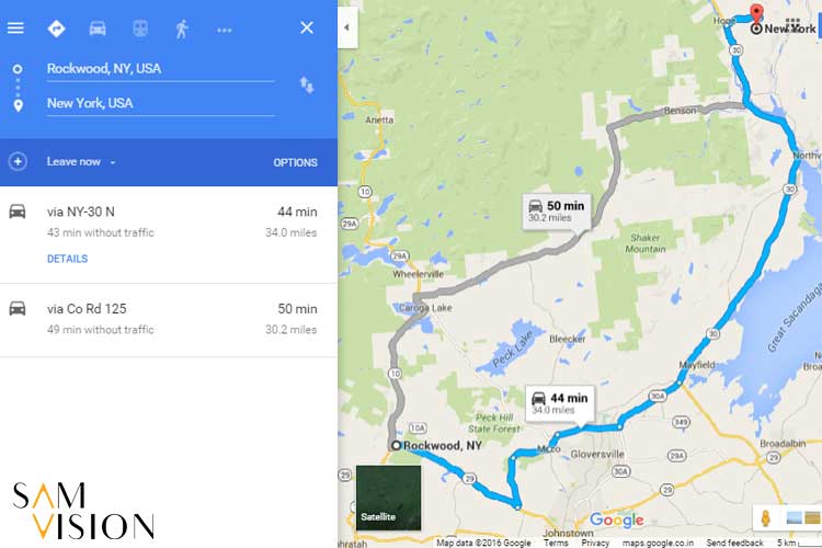 نحوه تبلیغات در Google Maps